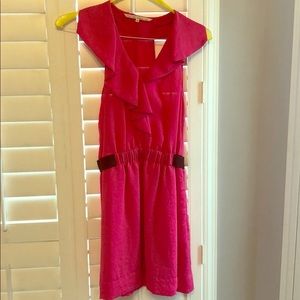 Rachel Roy hot pink dress